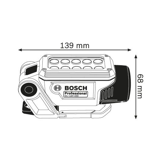 Bosch博世手電筒 GLI DeciLED Professional