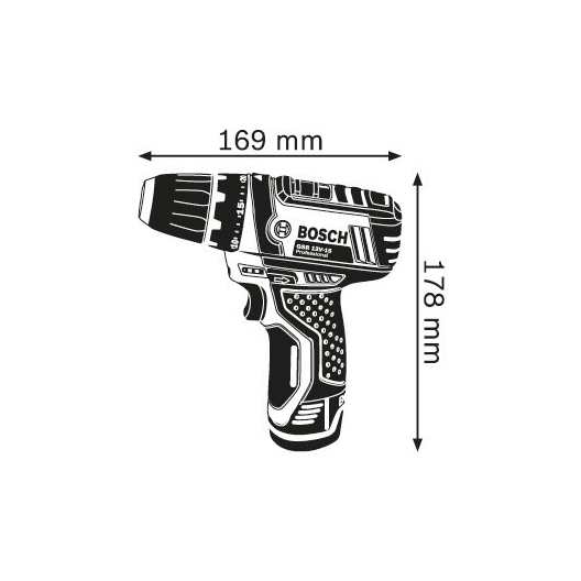 Bosch博世充電式電鑽／起子機 GSR 12-2-LI Professional