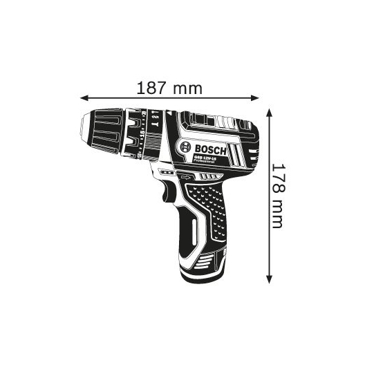 Bosch博世充電式震動電鑽 GSB 12-2-LI Professional