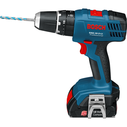 Bosch博世充電式震動電鑽 GSB 18-2-LI Professional