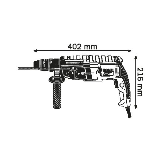 Bosch博世四溝鎚鑽 GBH 2-28 DFV Professional