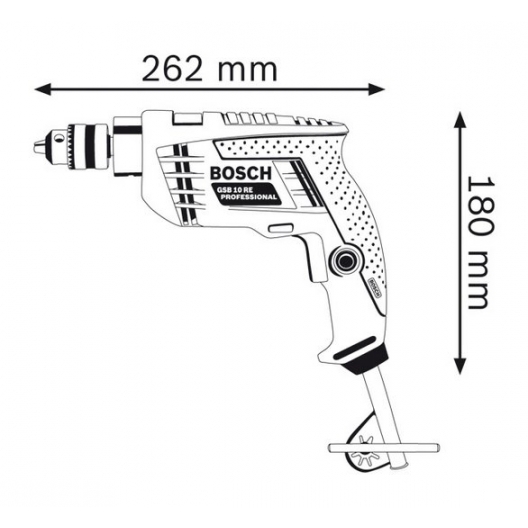 Bosch博世震動電鑽 GSB 10 RE Professional