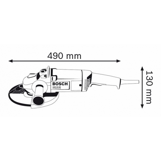 Bosch博世砂輪機 GWS 20-180 Professional