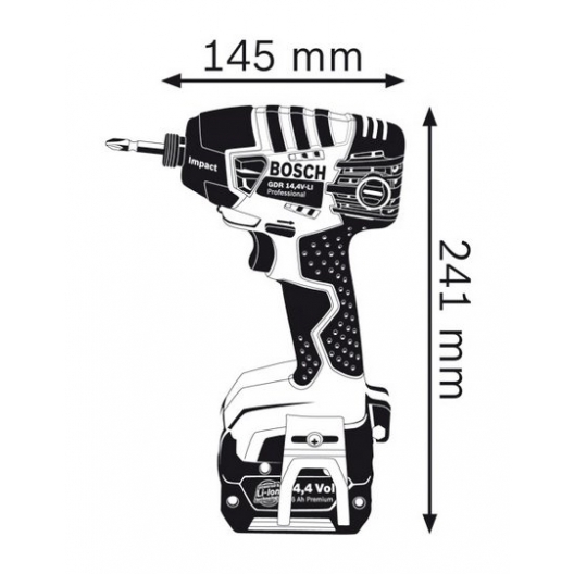 Bosch博世充電式衝擊起子機 GDR 14,4 V-LI Professional