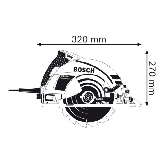 Bosch博世手提圓鋸機 GKS 190 Professional