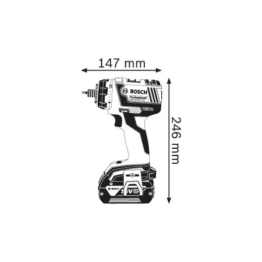 Bosch博世充電式電鑽／起子機 GSR 18 V-EC FC2 Professional