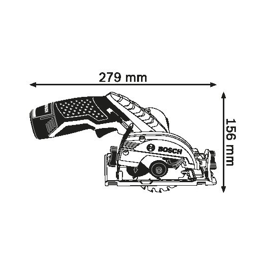 Bosch博世充電式圓鋸機 GKS 12 V-LI Professional