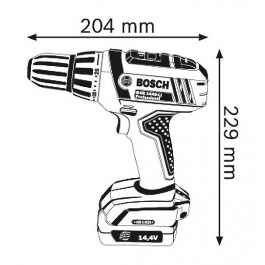 Bosch博世充電式電鑽／起子機 GSR 1440-LI Professional