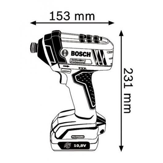 Bosch博世充電式衝擊起子機 GDR 1080-LI Professional