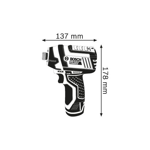 Bosch博世充電式衝擊扳手機 GDR 10,8-LI Professional