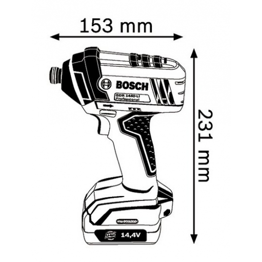 Bosch博世充電式衝擊起子機 GDR 1440-LI Professional