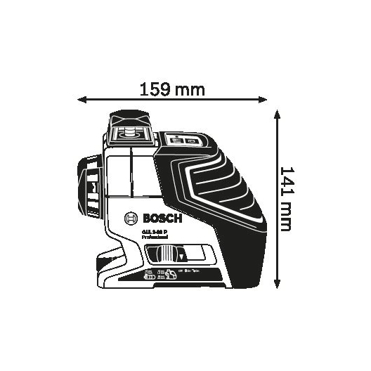 Bosch博世墨線儀 GLL 3-80 P Professional