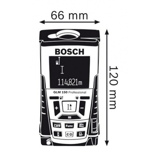 Bosch博世雷射測距儀 GLM 150 Professional