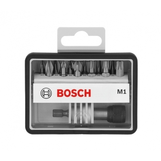Bosch博世12+1件式Robust Line螺絲起子頭組M_特硬型