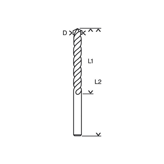 Bosch博世CYL-1石材鑽頭, 直徑3~13 mm