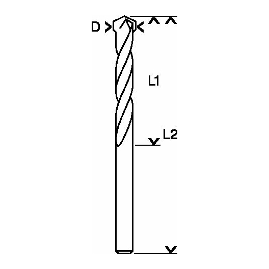 Bosch博世CYL-9 Multi Construction多用途鑽頭, 直徑3~14 mm