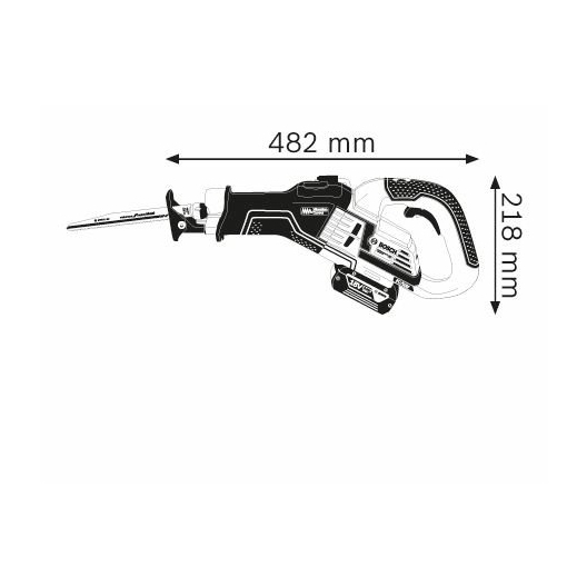 Bosch博世充電式軍刀鋸GSA 18V-32 Professional